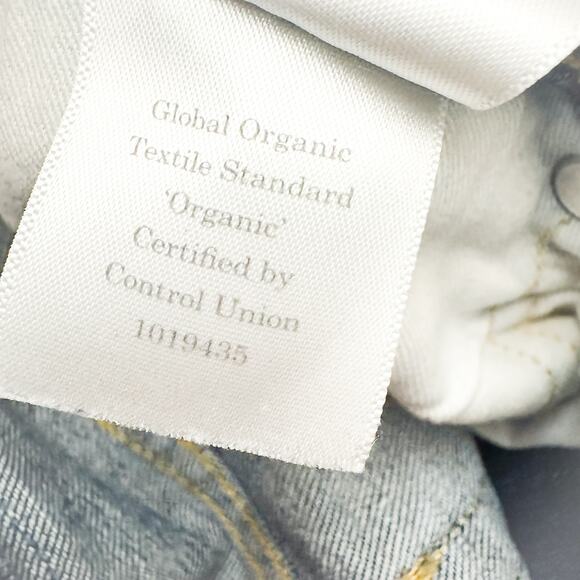 Everlane The Original Cheeky Jean Organic Cotton Denim Jeans Zip Fly Size 26 - Picture 8 of 9